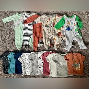 0-3 & 3M Sleeper & Onesie Bundle/Lot GREAT Condition! Some NWOT!